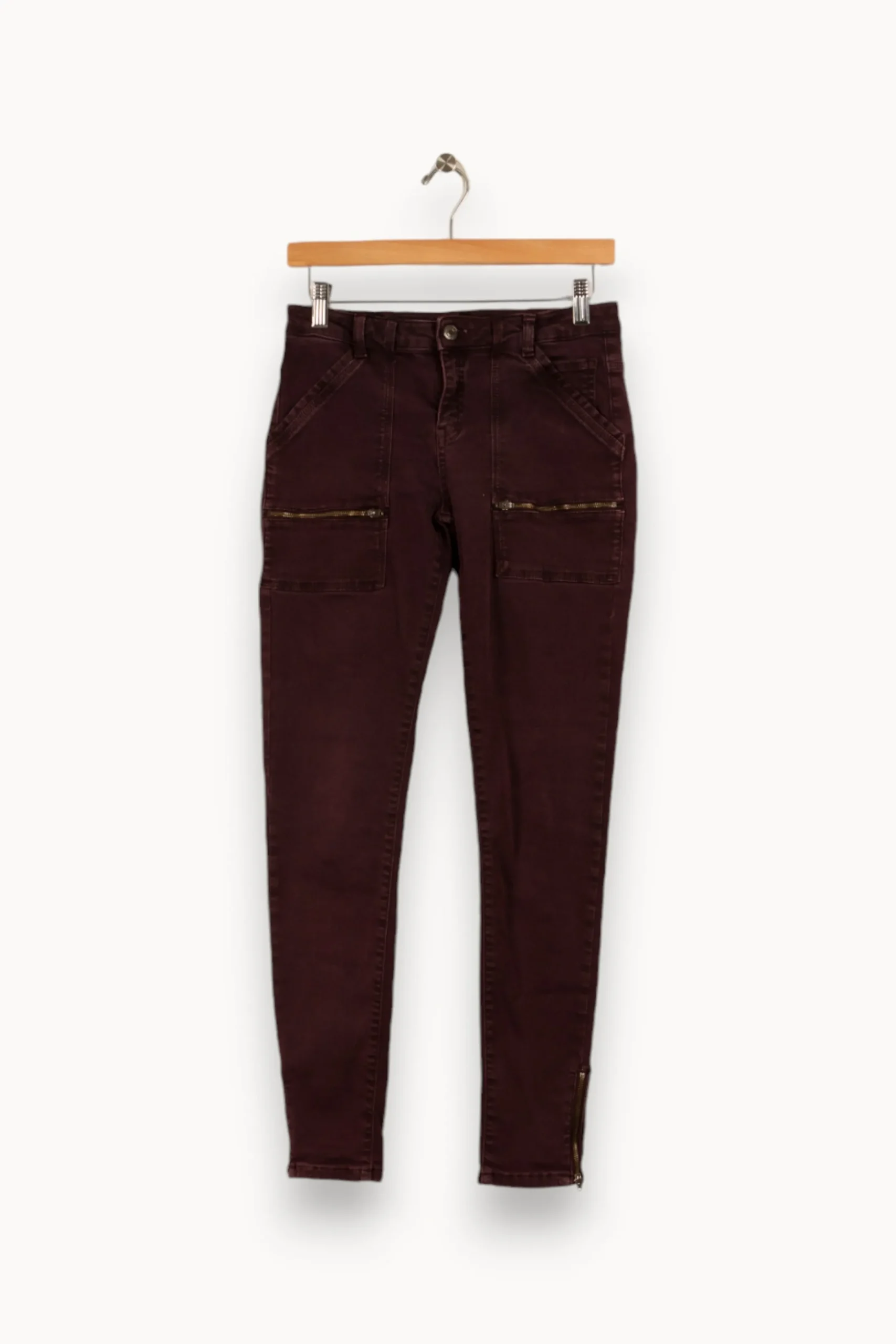 Fashion IKKS Jean - Taille S/36 Violet