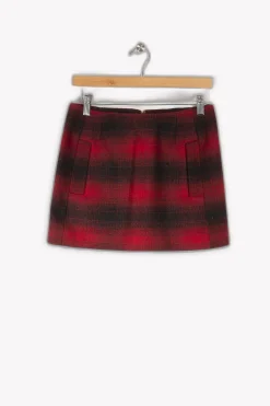 Store Maje Jupe - 36 Rouge