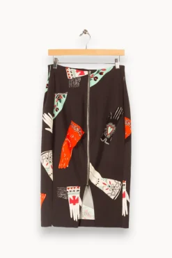 Outlet Bimba y Lola Jupe - L/40 Noir