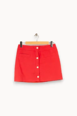 Shop Claudie Pierlot Jupe - M/38 Rose