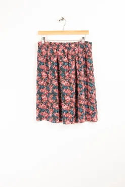 Flash Sale Ekyog Jupe à motif de fleurs pour l'été - Taille L/40 Multicolore