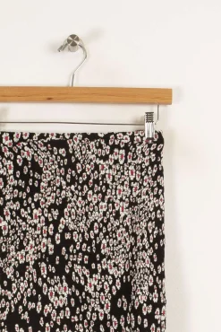 Best The Kooples Jupe à motifs - Taille S/36 Noir