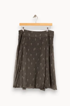 Store La Fée Maraboutée Jupe à pois - Taille XL/42 Multicolore