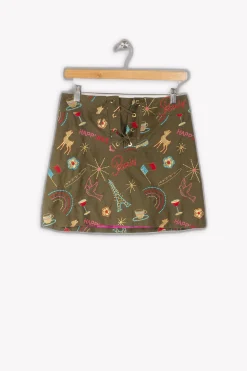 Store Ines de la Fressange Paris Jupe - S/36 Vert