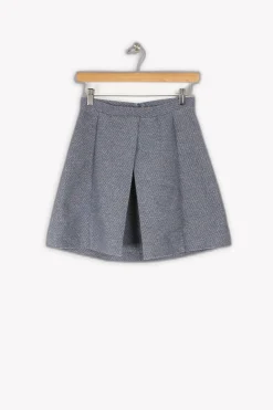Outlet Maison Lemoine Jupe - S/36 Bleu