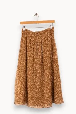 Online Sézane Jupe - S/36 Marron