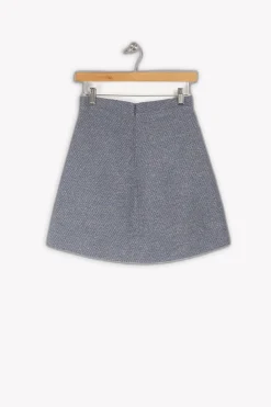 Outlet Maison Lemoine Jupe - S/36 Bleu