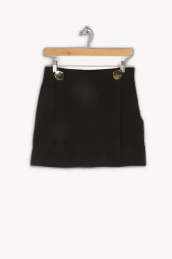 Discount La Fée Maraboutée Jupe - Taille 38 Noir