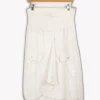 Outlet La Fée Maraboutée Jupe - Taille L/40 Blanc