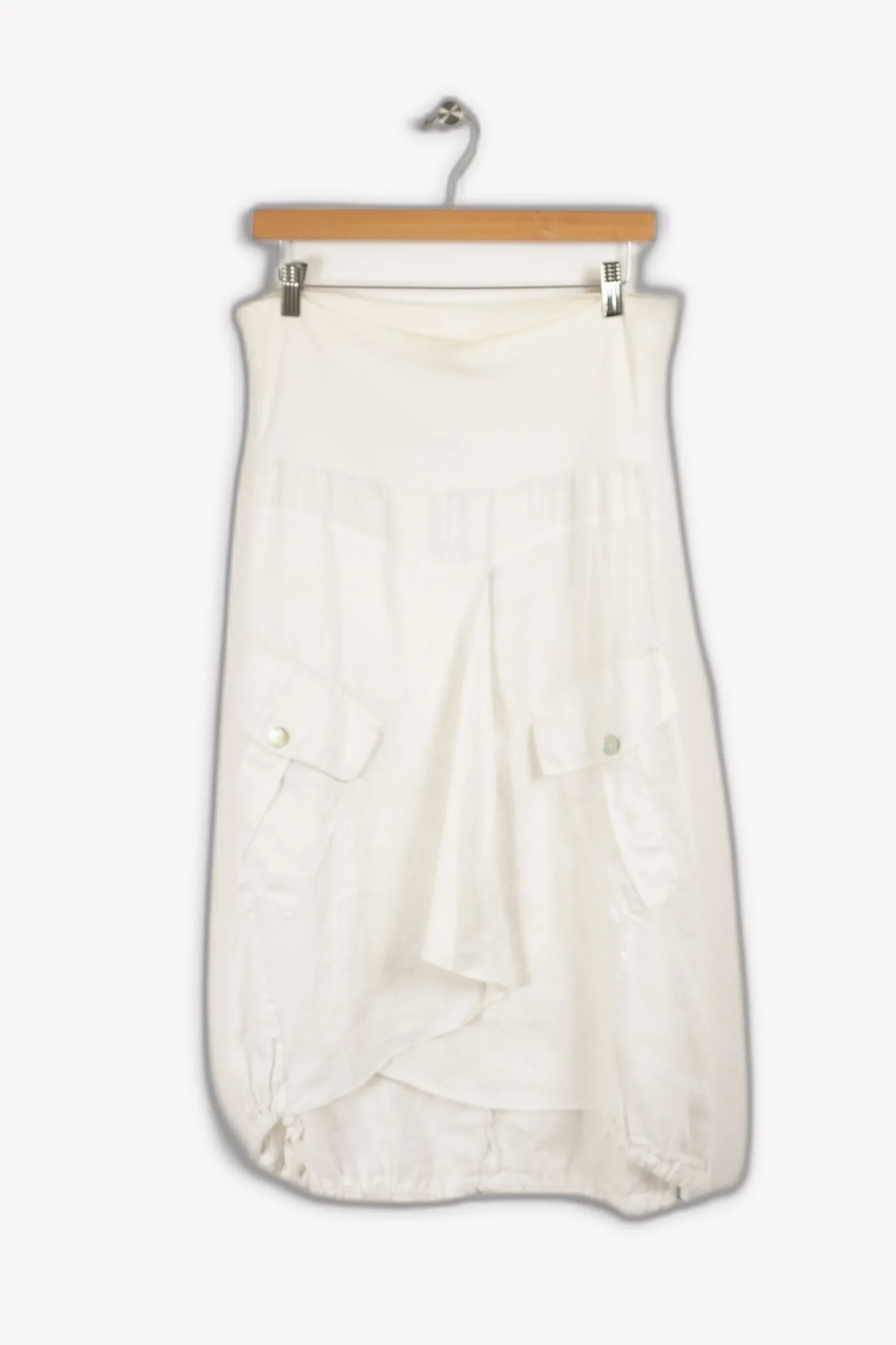 Outlet La Fée Maraboutée Jupe - Taille L/40 Blanc