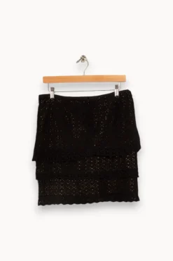 New IKKS Jupe - Taille XL/42 Noir