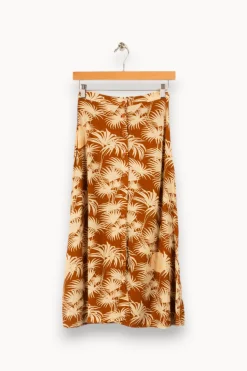 Outlet Des petits hauts Jupe - Taille XS/34 Marron