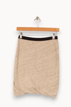 Clearance American Vintage Jupe - XS/34 Beige
