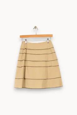 New Paule Ka Jupe beige - Taille M/38 Autre