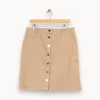 Discount Gerard Darel Jupe - Taille XXL/44 Beige