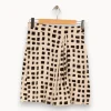 Fashion La Fée Maraboutée Jupe et noire - Taille M/38 Beige