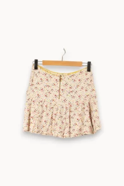 Clearance Zadig&Voltaire Jupe he à motifs multicolores - Taille S/36 Blanc