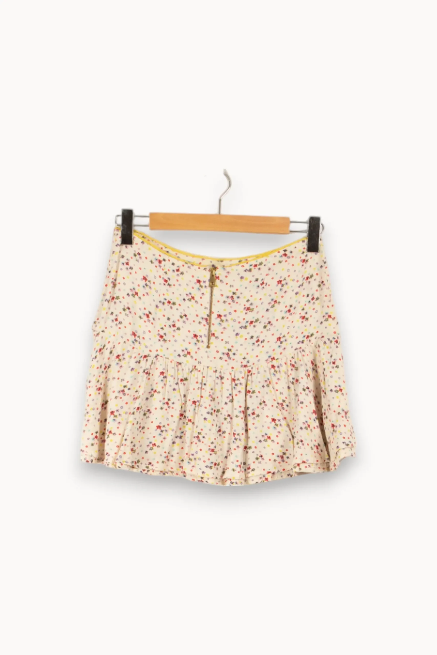 Clearance Zadig&Voltaire Jupe he à motifs multicolores - Taille S/36 Blanc