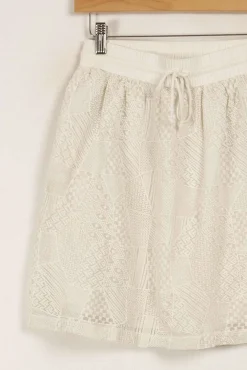 Outlet Comptoir des Cotonniers Jupe he - Taille S/36 Blanc