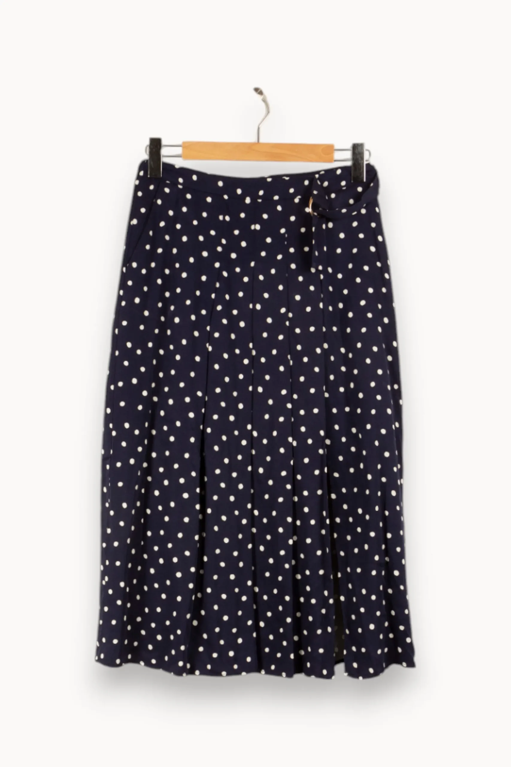 Online Caroll Jupe e à pois - Taille S/36 Bleu