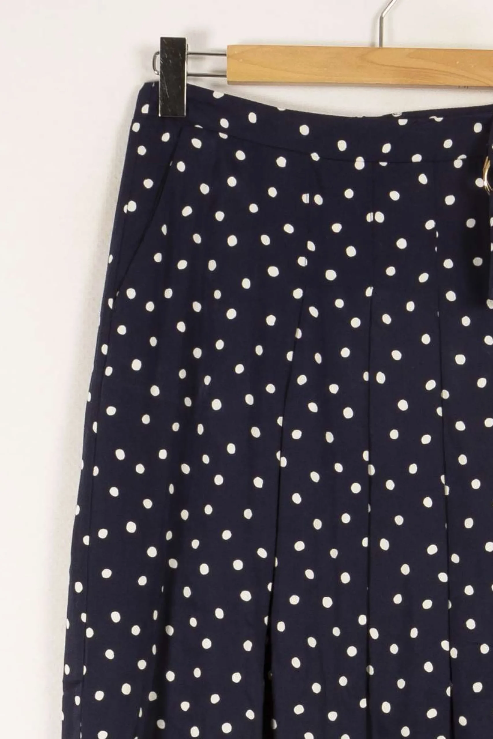 Online Caroll Jupe e à pois - Taille S/36 Bleu