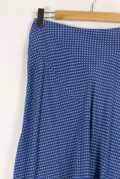 Cheap Comptoir des Cotonniers Jupe e à pois - Taille S/36 Bleu