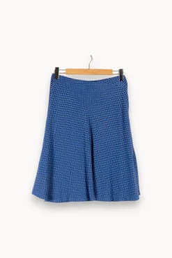 Cheap Comptoir des Cotonniers Jupe e à pois - Taille S/36 Bleu