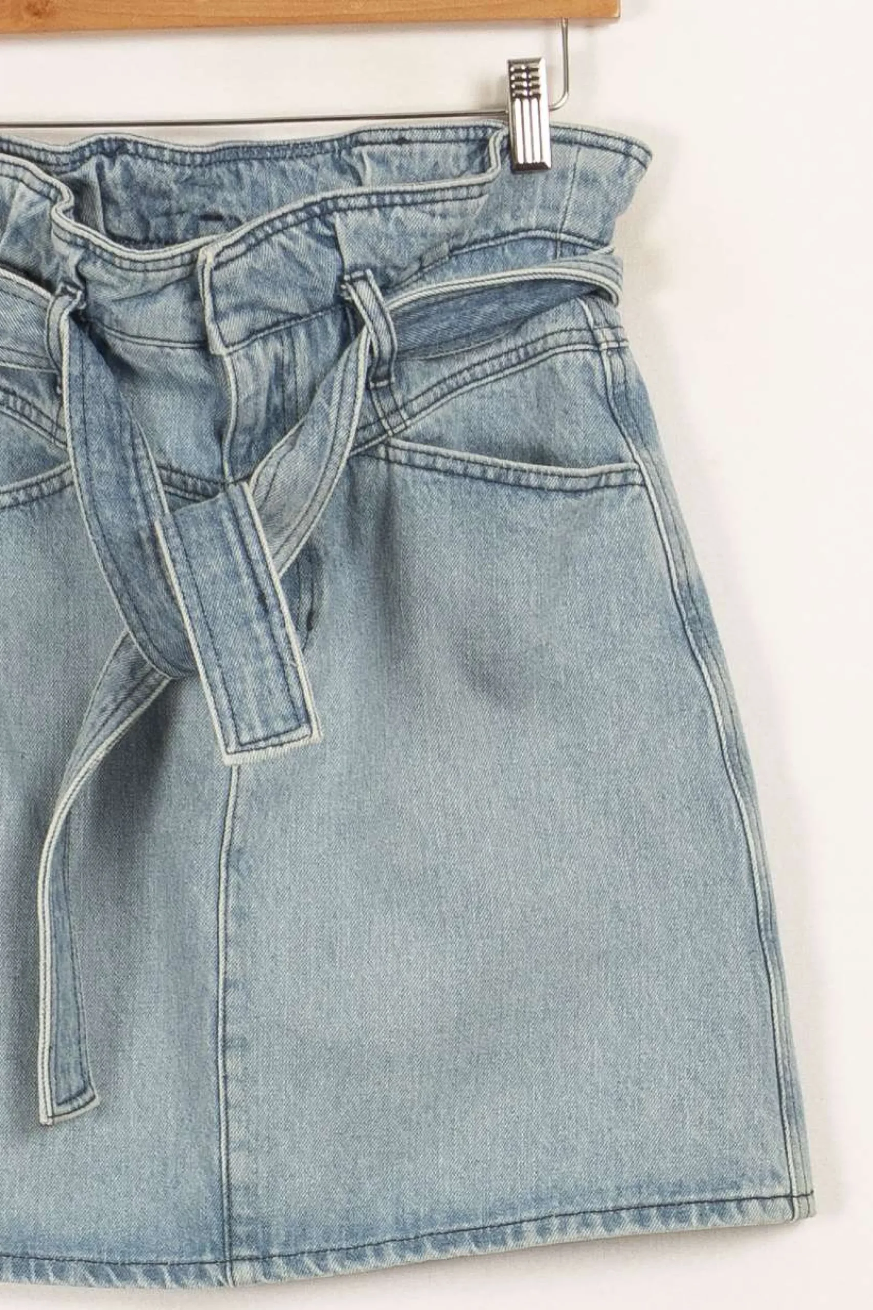 Shop Claudie Pierlot Jupe e - Taille S/36 Bleu