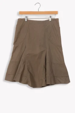 Hot Comptoir des Cotonniers Jupe brune Gris