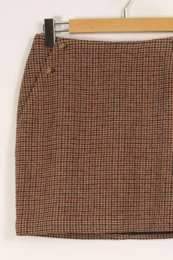 Hot Des petits hauts Jupe courte à carreaux - Taille M/38 Multicolore