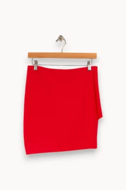Cheap Maje Jupe courte avec nœud - Taille L/40 Rose