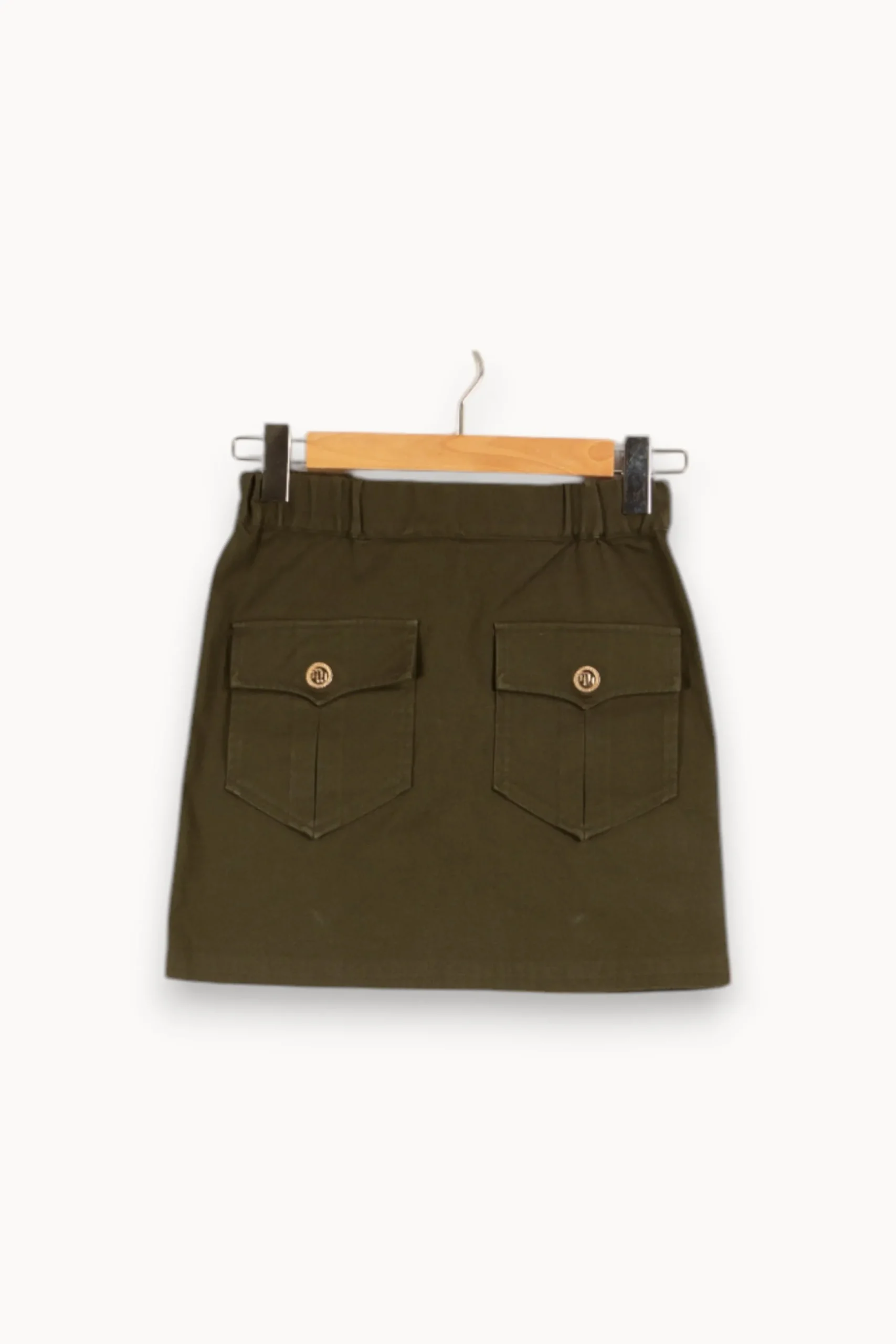 New Maje Jupe courte e - Taille S/36 Vert