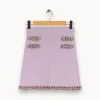 New et Paris Jupe courte te - Taille S/36 Violet