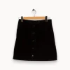 Store Comptoir des Cotonniers Jupe côtelée e - Taille M/38 Noir