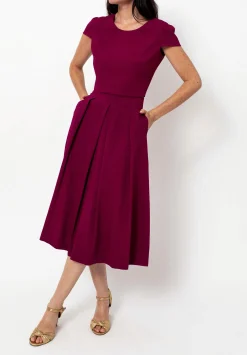 Online Maison Lemoine Jupe Ella - S/36 Bordeaux