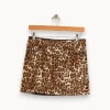 Flash Sale Joseph Jupe en cuir léopard - Taille S/36 Marron