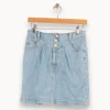 Online IKKS Jupe en jean e - Taille S/36 Bleu
