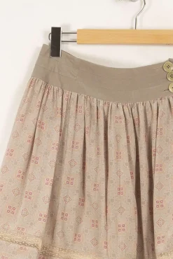 Best Zadig&Voltaire Jupe e à motifs - Taille M/38 Gris