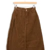 Sale Labdip Jupe Jefferson milleraies - 36 Marron