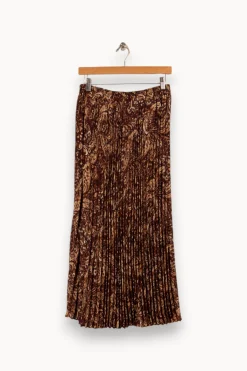 Sale Gerard Darel Jupe longue à motifs - Taille L/40 Multicolore