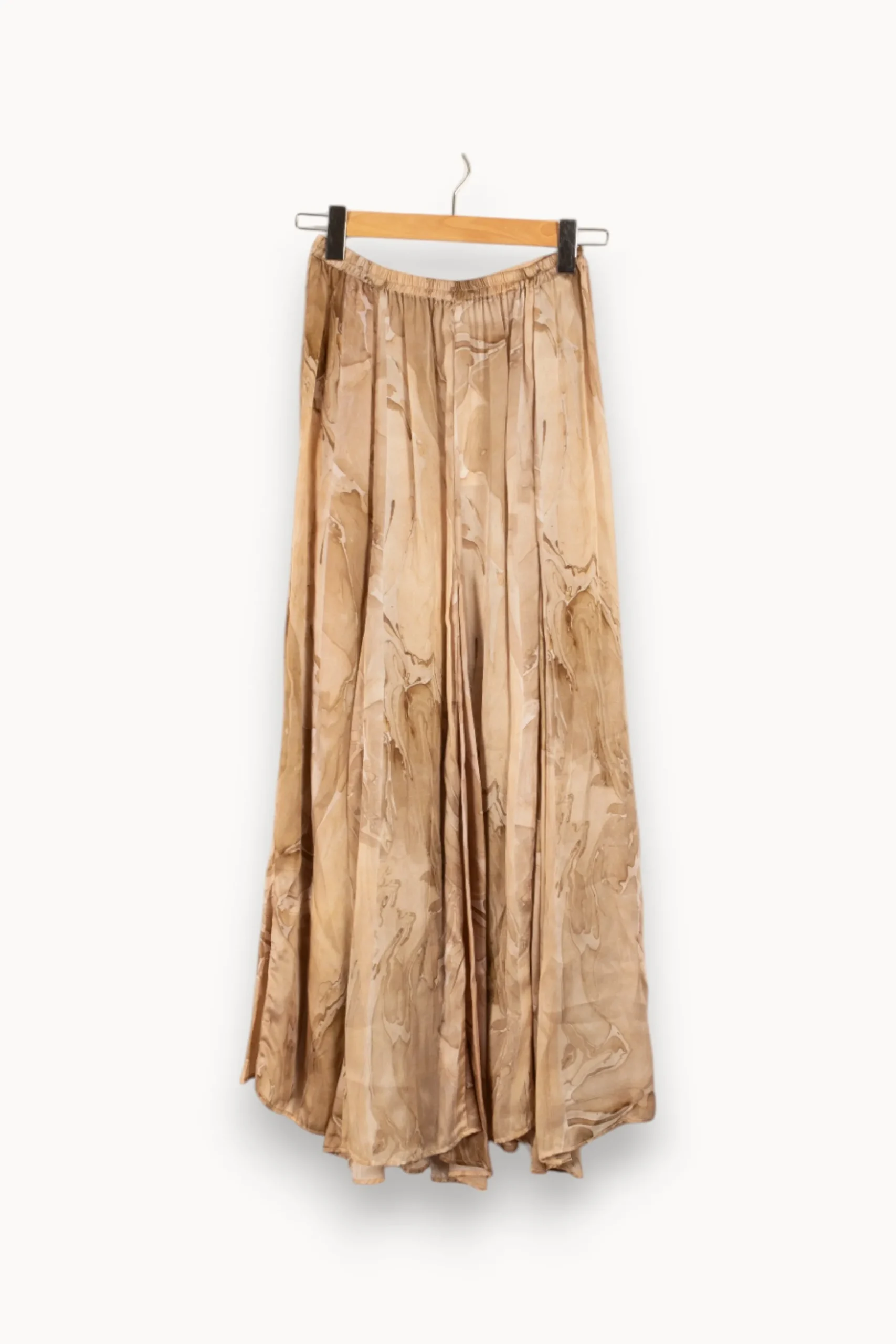 Best Mes Demoiselles Paris Jupe longue à motifs - Taille M/38 Beige