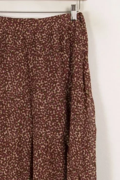 New ba&sh Jupe longue - Taille S/36 Bordeaux
