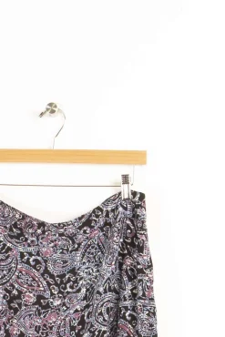 Best La Fée Maraboutée Jupe longue imprimée à volant en viscose écoresponsable - XL/42 Multicolore