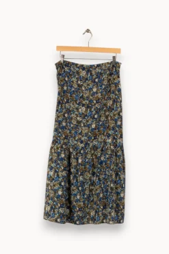 New IKKS Jupe longue - Taille L/40 Multicolore
