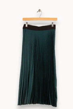 Cheap La Fée Maraboutée Jupe longue plissée - S/36 Vert
