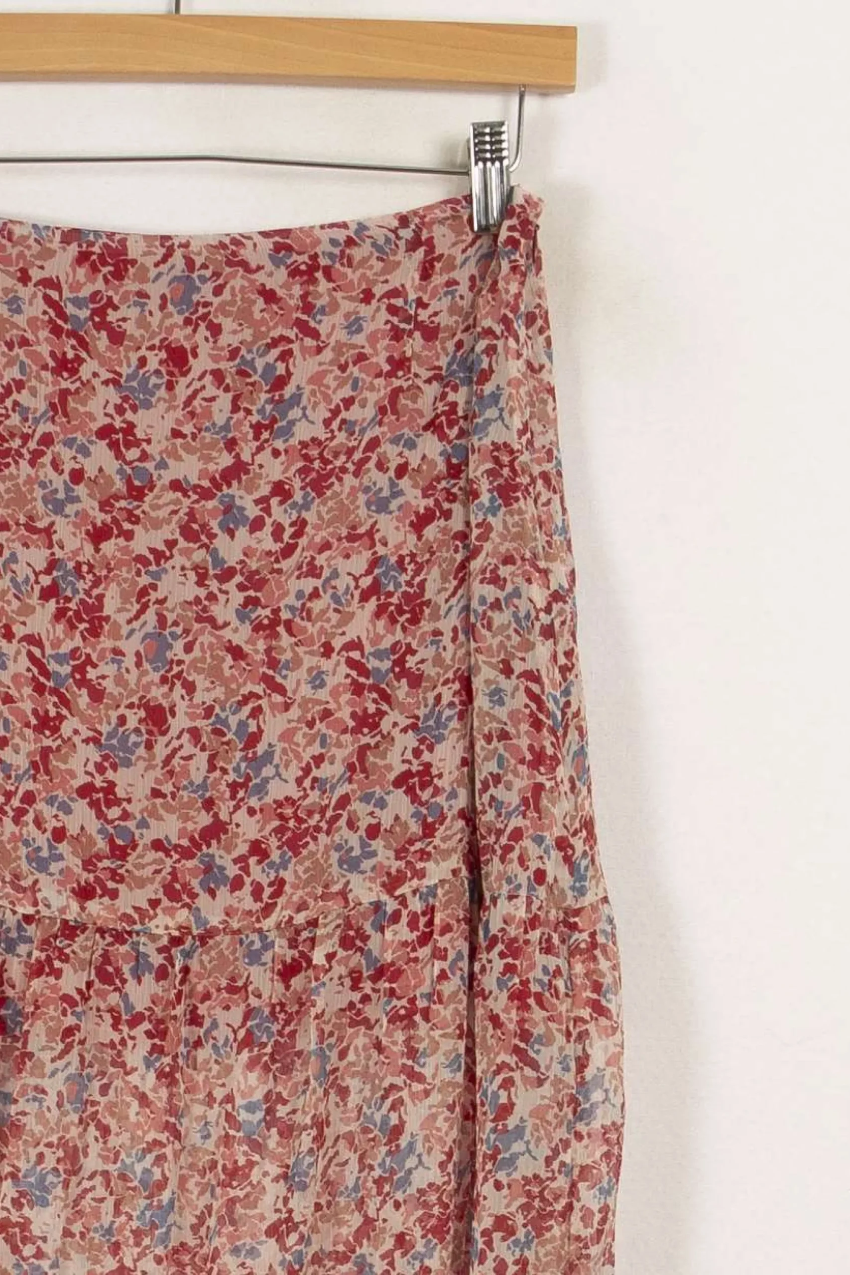 Cheap IKKS Jupe longue à motifs - Taille S/36 Rose