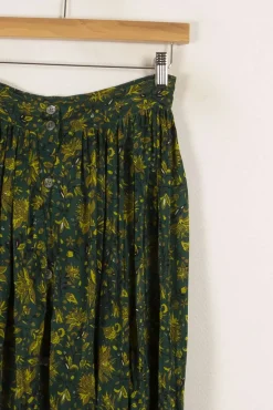 Outlet Soeur Jupe longue e à motifs - Taille XS/34 Vert