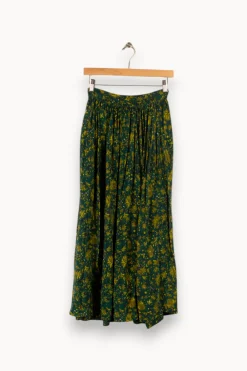 Outlet Soeur Jupe longue e à motifs - Taille XS/34 Vert