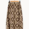 Fashion La Fée Maraboutée Jupe marron - Taille S/36 Multicolore
