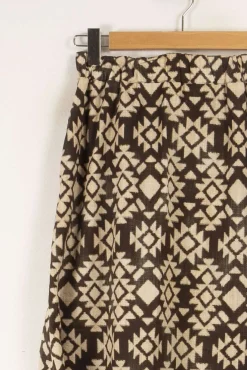 Fashion La Fée Maraboutée Jupe marron - Taille S/36 Multicolore
